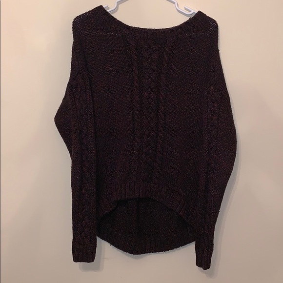 💛2/20$💛Burgundy sweater - Picture 3 of 4